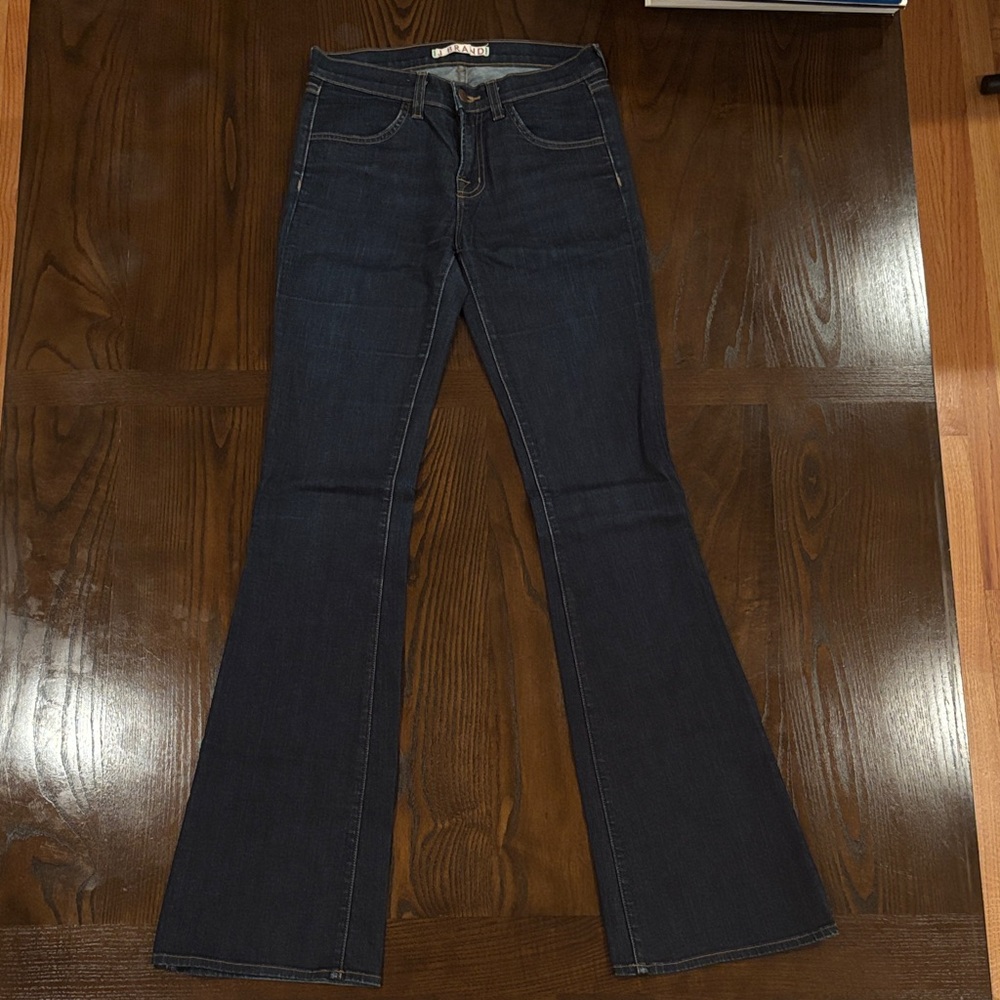 Women's J Brand Flared Jeans 26 Dark Blue
